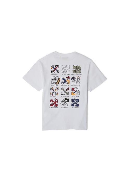 T-shirt, unisex, logata. OFF WHITE | JER00710100